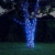 vidaXL Solar Fairy Lights 2 pcs 2x200 LED Blue Indoor Outdoor Perspective: front