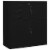 Vidaxl Office Cabinet Black 35.4 X15.7 X40.2 Steel Perspective: front
