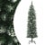 vidaXL Artificial Slim Christmas Tree with Stand 6 ft PVC Perspective: front