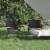 vidaXL Camping Chairs 2 pcs Black 21.3 x16.9 x23.2 Oxford Fabric Perspective: front