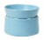 Premium Macaron Medium and Large Sky Blue Cat Bowls Perspective: front