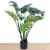flybold Artificial Monstera Deliciosa Plant - 43  Tall, 12 Leaves, Lifelike & Natural Perspective: front