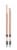 Nude by Nature Defining Brow Pencil - 03 Dark Brown Perspective: front