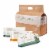 Ecoriginals Trial Pack | Plant Based Diapers and Wipes | Newborn Size 0 Perspective: front