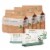 Ecoriginals Plant Based 3 Packs of Diapers + 3 Packs of Water Wipes | Newborn Plus Size 1 | Perspective: front