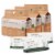 Ecoriginals Plant Based 3 Packs of Diapers + 3 Packs of Goat Wipes | Newborn Plus Size 1 | Perspective: front