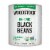 Woodstock Organic Black Beans - Case of 6 - 110 OZ Perspective: front