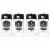 Degree Men MotionSense Invisible Solid Black + White Antiperspirant Deodorant Stick Perspective: front
