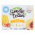 Simply Delish Jel Dessert - Peach - Case of 6 - 0.7 oz. Perspective: front