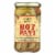 YeeHaw Pickle Co. Hot Damn Dills Spicy Dill Pickle Spears Perspective: front