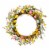 Glitzhome 22 D Easter Egg Wreath Hanging Decor Perspective: front