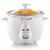 Continental 6-Cup (Cooked) Rice Cooker White Perspective: front