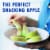 Large Granny Smith Apple - Each Perspective: left