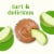 Organic Granny Smith Apple – Each Perspective: left