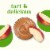 Organic Large Pink Lady Apple – Each Perspective: left