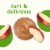 Organic Large Pink Lady Apple – Each Perspective: left