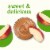 Organic Large Gala Apple – Each Perspective: left