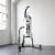 Everlast Nevatear Fitness Workout 60 Pound Heavy Boxing Punching Bag, Platinum Perspective: left