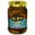 Mt. Olive No Sugar Added Sweet Gherkin Pickles Perspective: left