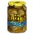 Mt Olive Simply Bread & Butter Chips Pickles Perspective: left