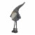 Northlight 42 Gray and White Adjustable Height Chubby Smirking Gnome Perspective: left