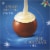 Lindt LINDOR Snowman Milk with White Milk Chocolate Christmas Candy Truffles Bag Perspective: left
