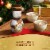 Ferrero Rocher Hollow Snowman Premium Gourmet Milk Chocolate Hazelnut Luxury Chocolate Holiday Gift Perspective: left