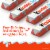 Kinder Chocolate Milk Chocolate Bar With Creamy Milky Filling Individually Wrapped Candy Perspective: left