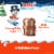 Kinder Milk Chocolate with Creamy Milky Filling Mini Snowman Figures Stocking Stuffers Holiday Gift Perspective: left