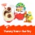 Kinder Joy Easter Eggs Cream and Chocolatey Wafers with Toy Inside Perspective: left