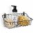 Spectrum Vintage Cabinet & Wall Mount Basket - Industrial Gray Perspective: left