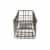 Spectrum Vintage Wall Mount Tray - Gray Perspective: left