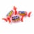 Jolly Rancher Cinnamon Fire Hard Candy Perspective: left