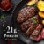 Private Selection® Culinary Cuts USDA Prime Beef New York Strip Steak Perspective: left