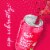 Big K® Strawberry Caffeine Free Soda Cans Perspective: left