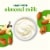 Simple Truth Vanilla Dairy Free Almond Milk Yogurt Tub Perspective: left