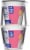 Kroger Carbmaster Strawberry Banana Low Fat Yogurt Cups Perspective: left