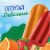 Kroger® Strawberry Frozen Fruit Bars Perspective: left