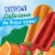 Kroger® No Sugar Added Strawberry Frozen Fruit Bars Perspective: left