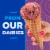Kroger® Deluxe Black Raspberry Cookies & Cream Ice Cream Tub Perspective: left