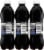 Big K® Zero Sugar Cola Soda Bottles Perspective: left