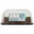 Bakery Fresh Goodness Single Layer Mint Chocolate Cake with Buttercreme Frosting Perspective: left