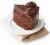 Bakery Fresh Goodness Double Layer Chocolate Fudge Iced Cake Perspective: left