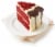 Bakery Fresh Goodness Double Layer Red Velvet Cake with Cream Cheese Icing Perspective: left
