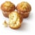 Bakery Fresh Cream Cheese Muffins Perspective: left