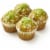 Bakery Fresh Pistachio Muffins Perspective: left