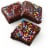 Bakery Fresh Goodness Fudge Iced Brownies with Rainbow Sprinkles Perspective: left