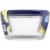 Kroger Home Sense Round BPA-Free Plastic Snap Seal Food Storage Container - 3 pack Perspective: left