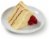 Private Selection® Raspberry Cream Cheese Filled Double Layer Cake Perspective: left