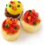 Bakery Fresh Goodness Mini Vanilla & Chocolate Fall Cupcakes Perspective: left